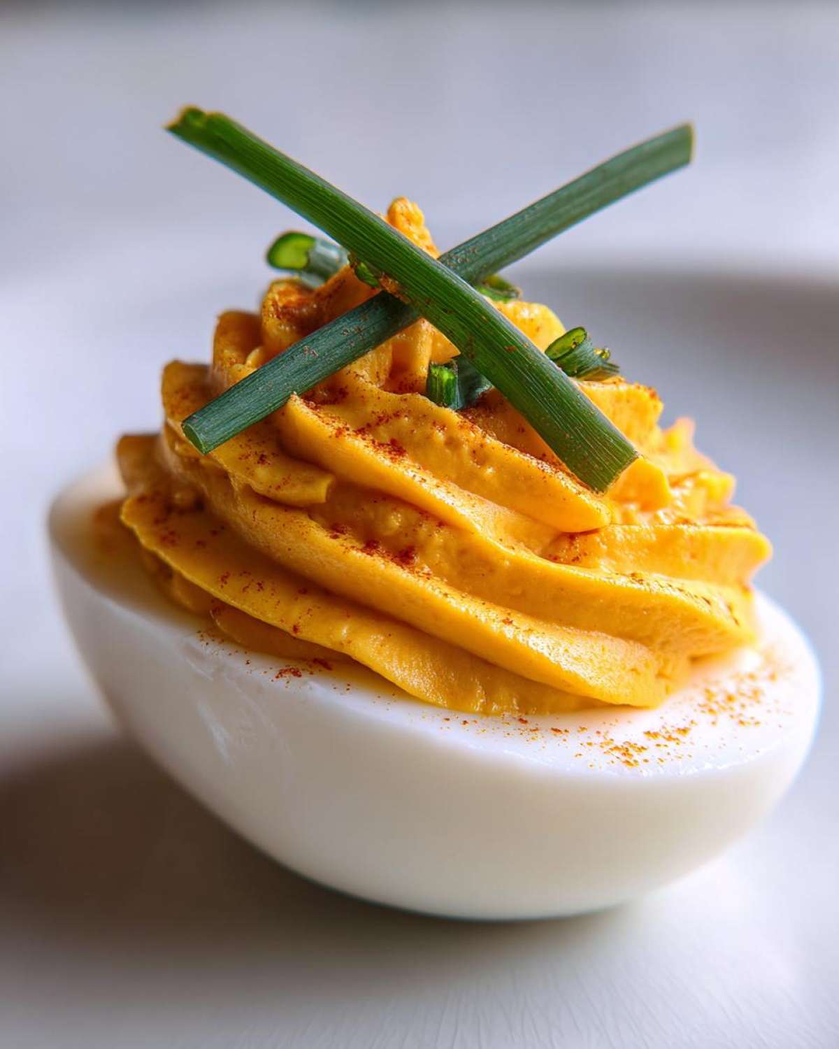 Pumpkin Deviled Eggs - detail 3