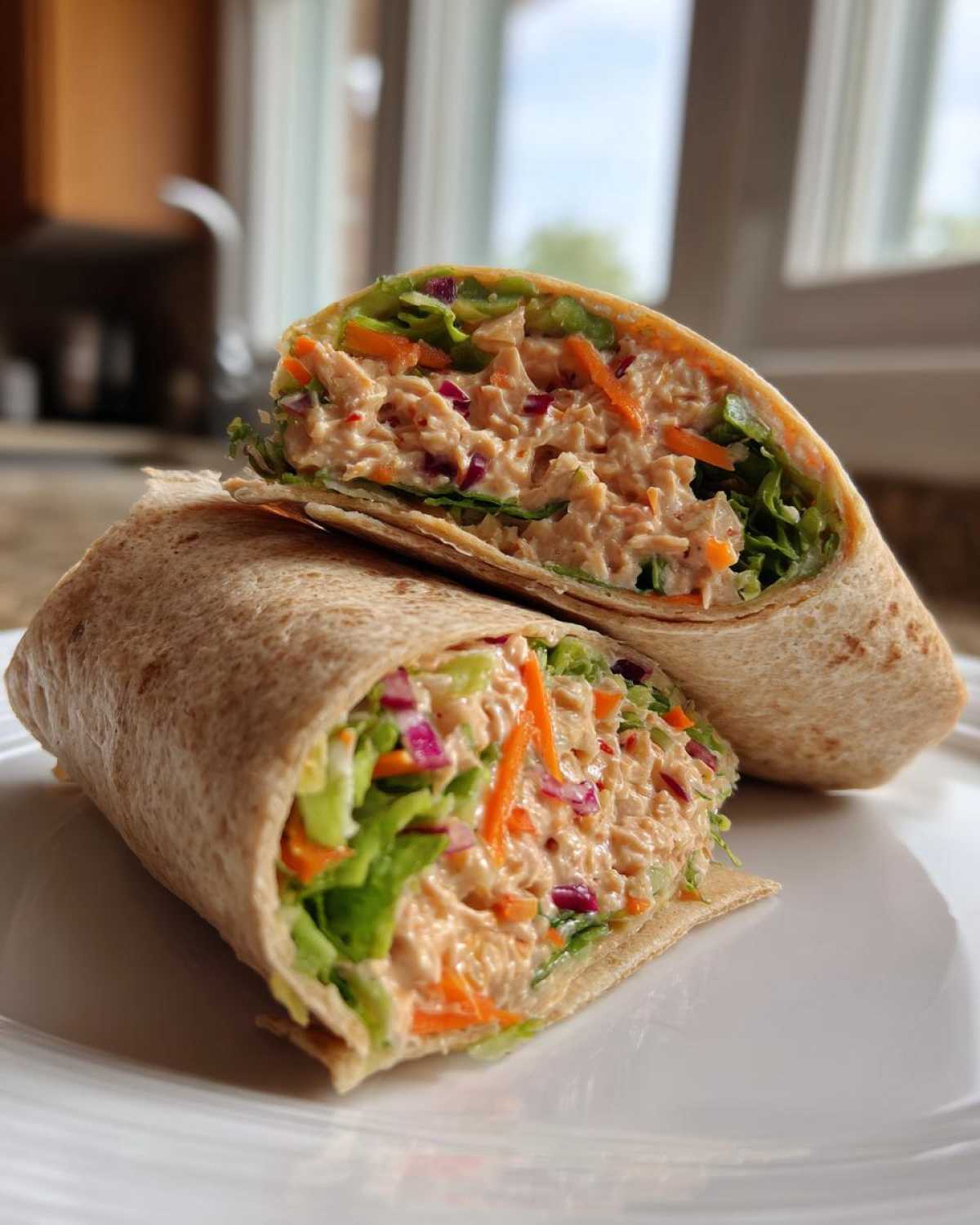 Spicy tuna wrap - detail 1