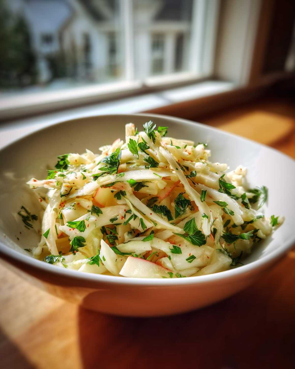 Apple Fennel Slaw - detail 3