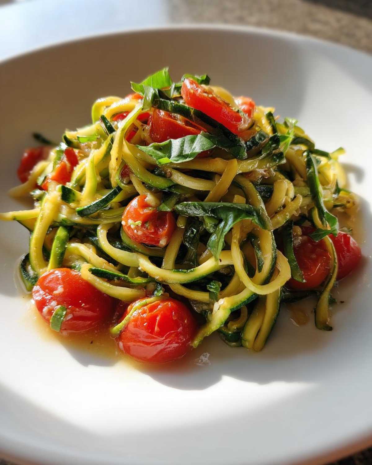 Zucchini Noodles (Zoodles) - detail 4