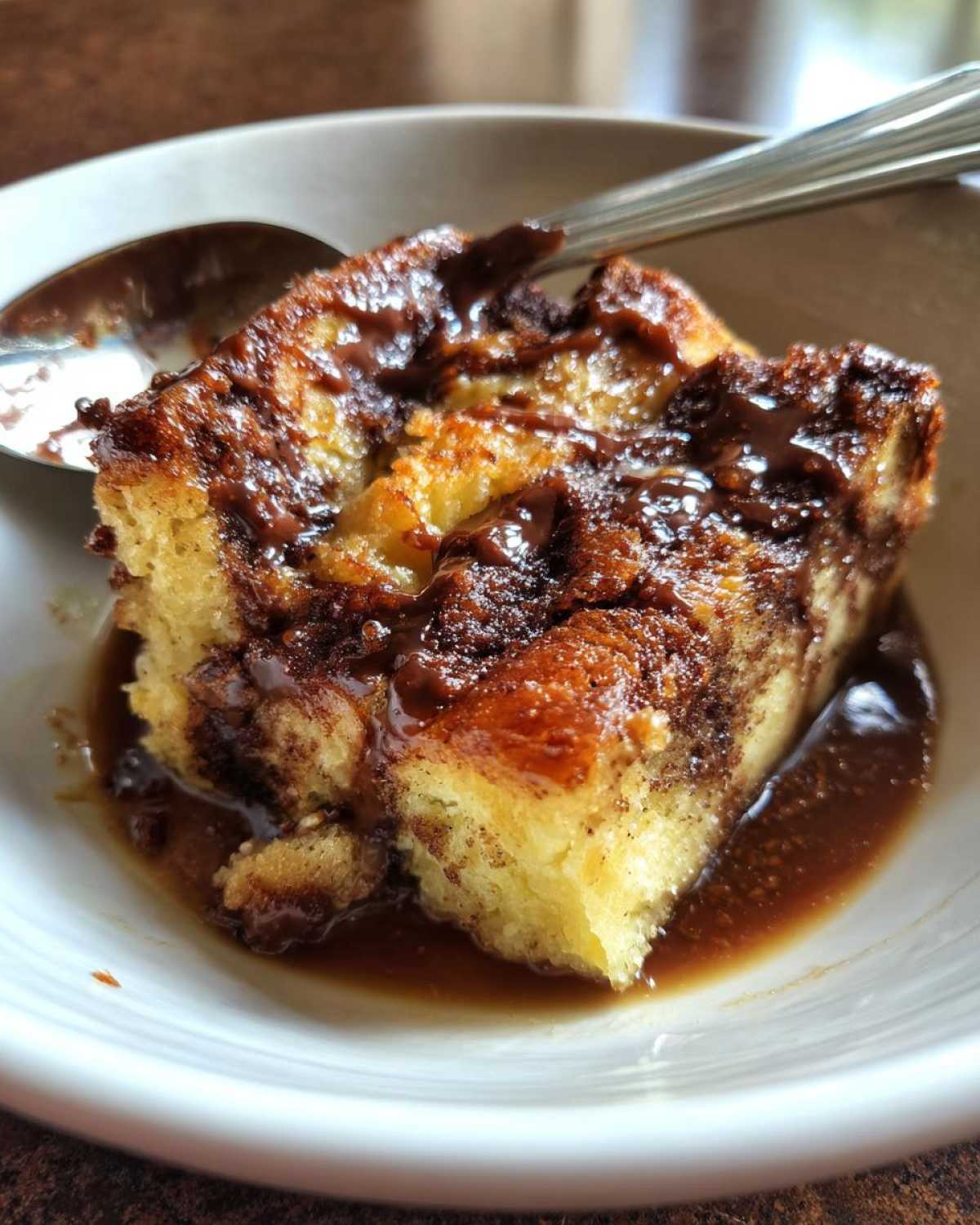 Chocolate Babka Bread Pudding - detail 2