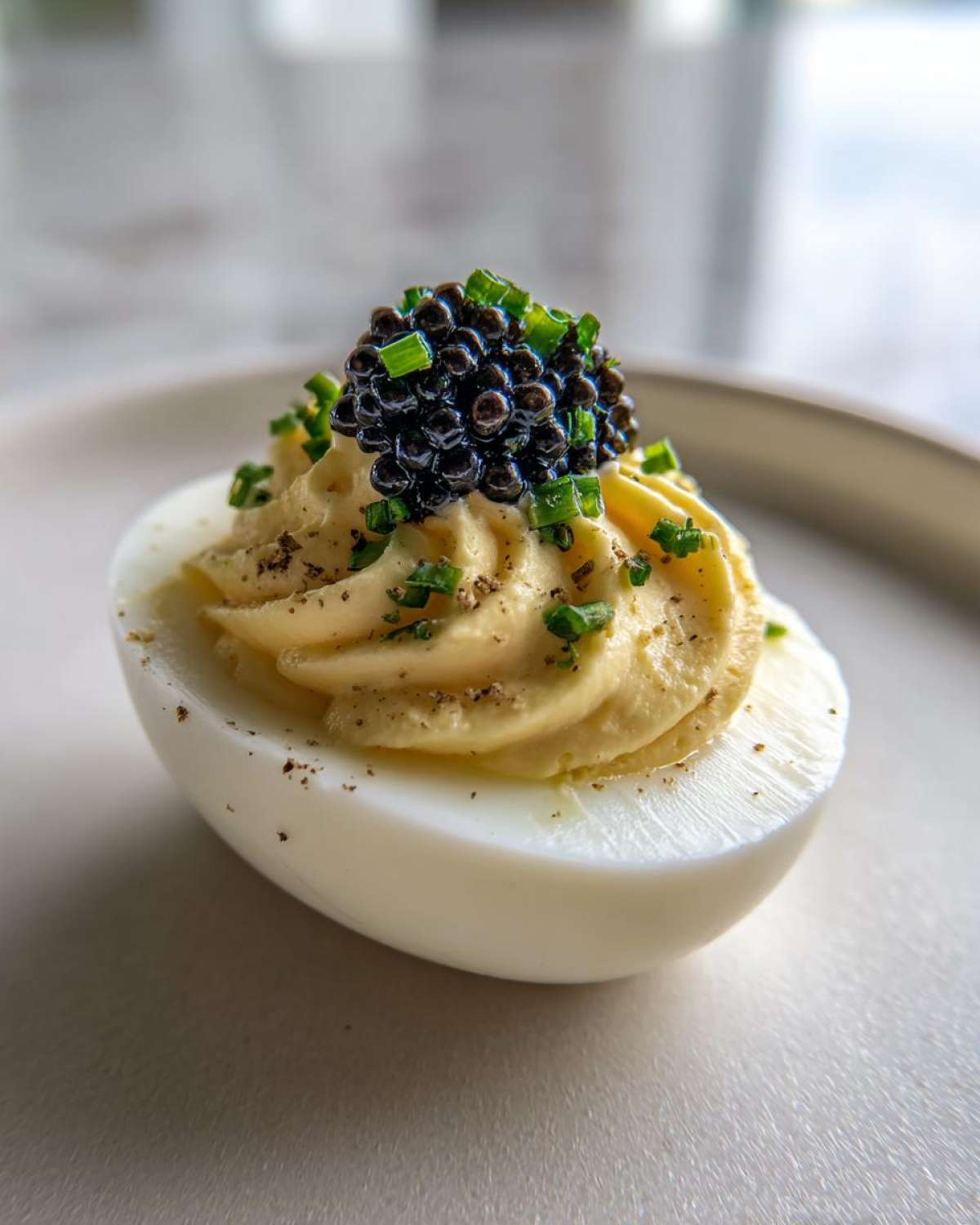 Gourmet deviled eggs - detail 2