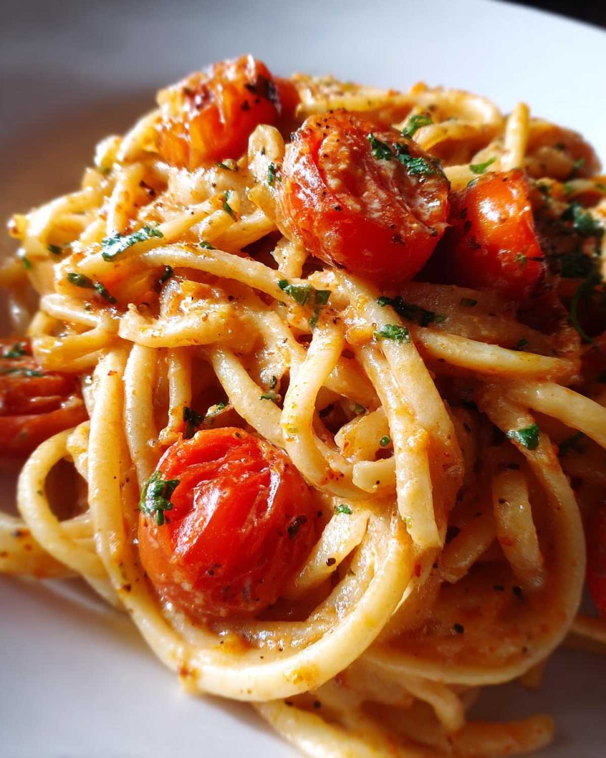 Easy One Pot Creamy Tomato Pasta - detail 1