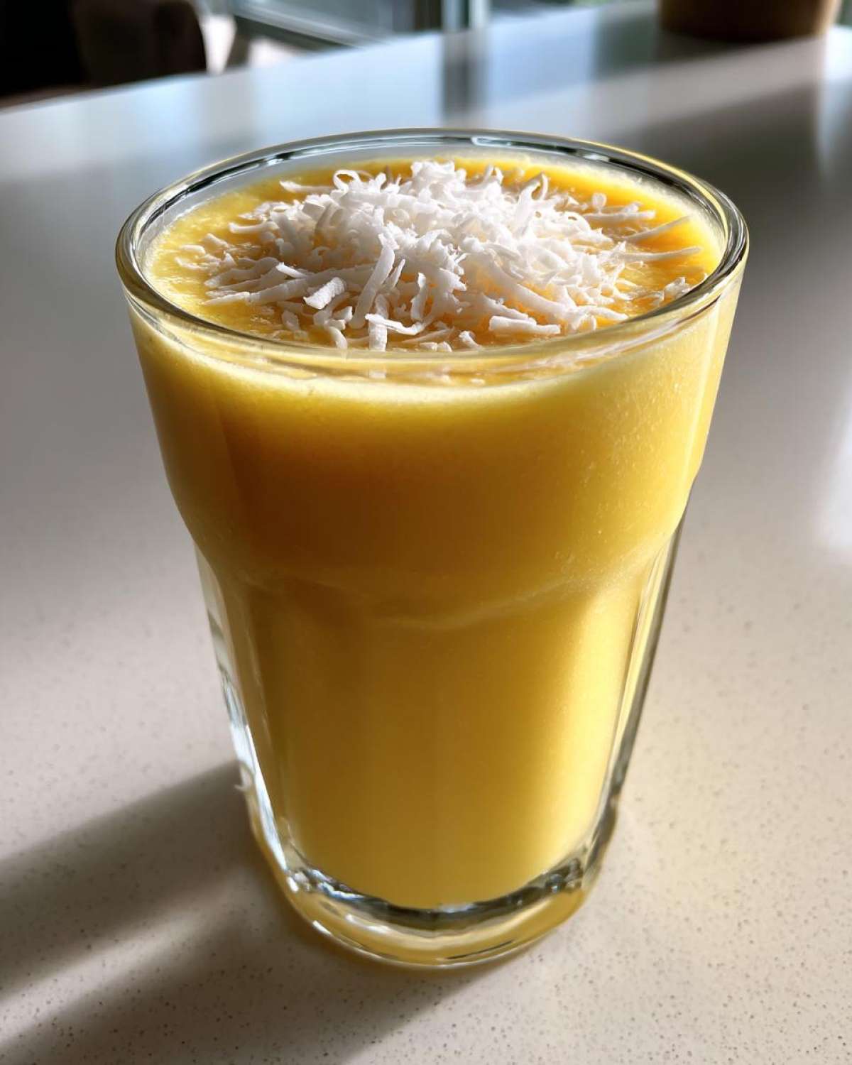 Tropical Pineapple Coconut Smoothie - detail 2