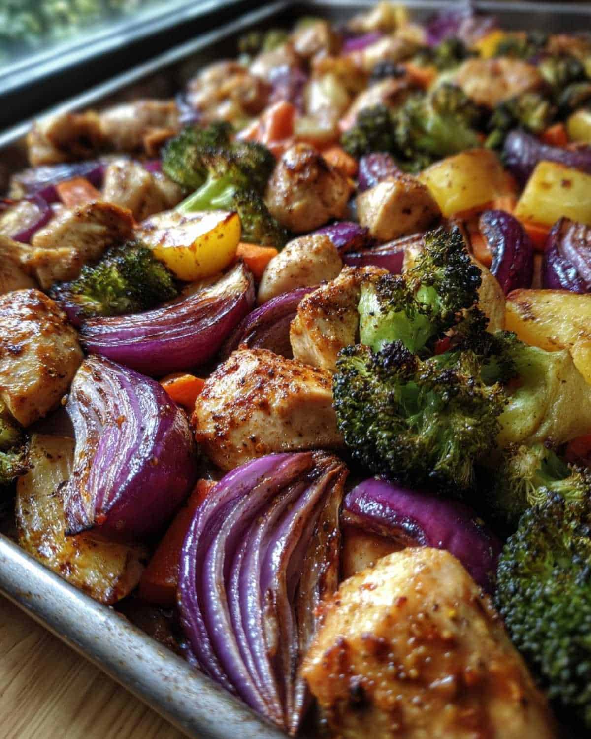 Sheet Pan Harvest Chicken and Veggies - detail 1