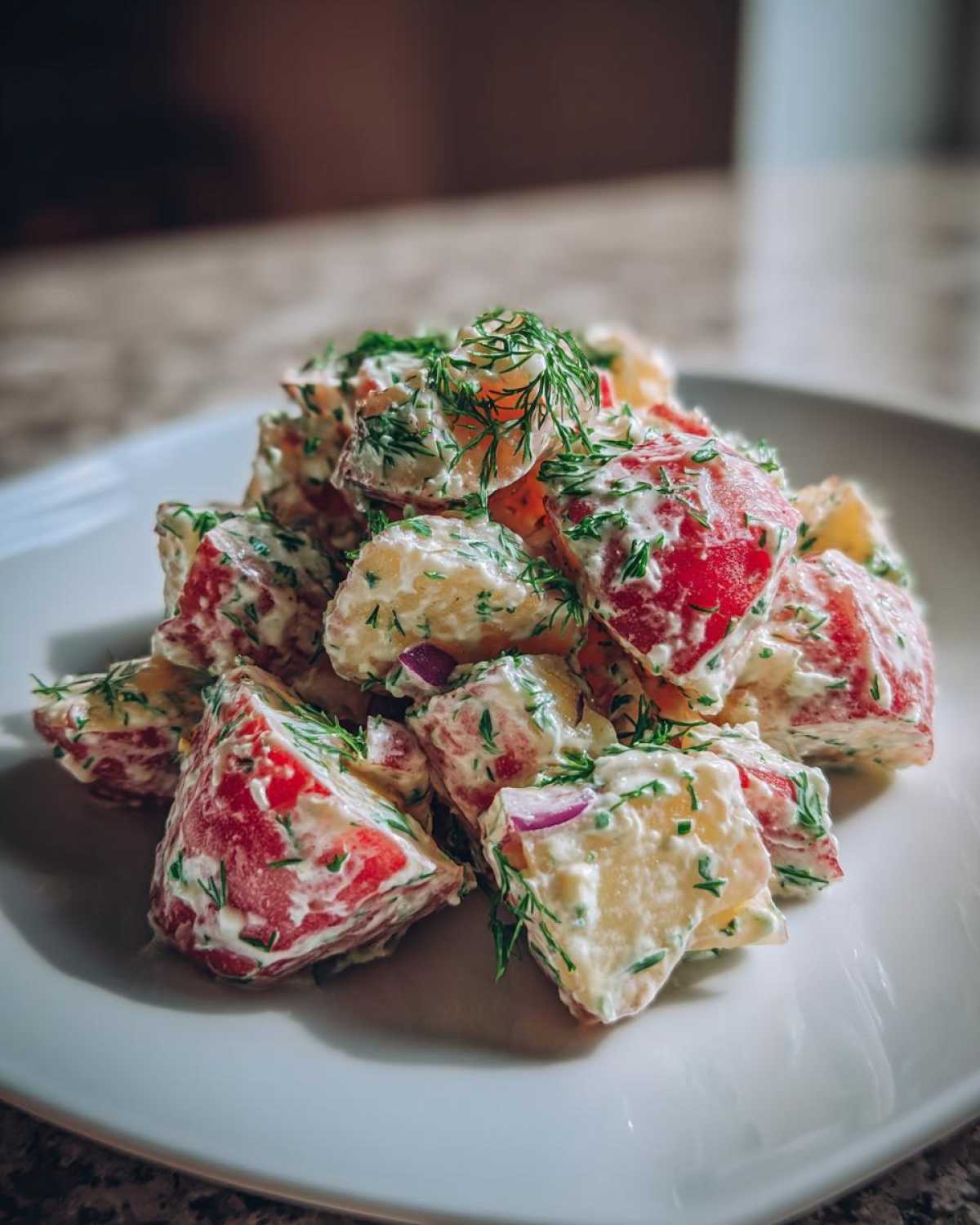 Dill potato salad - detail 2