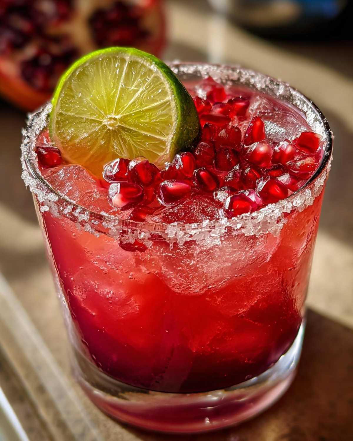 Pomegranate Margaritas - detail 1