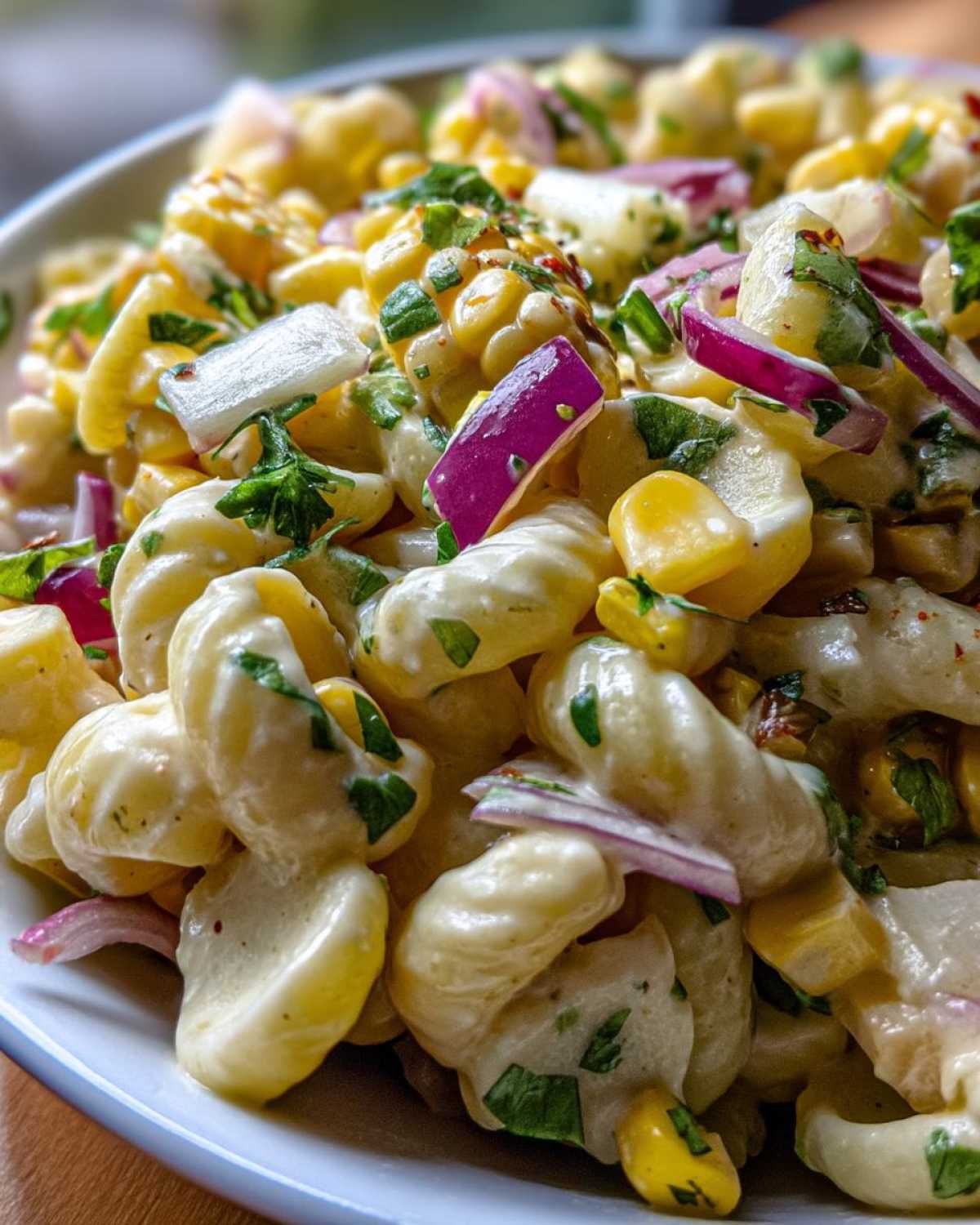 Zesty Mexican-Inspired Corn and Pasta Delight - detail 1