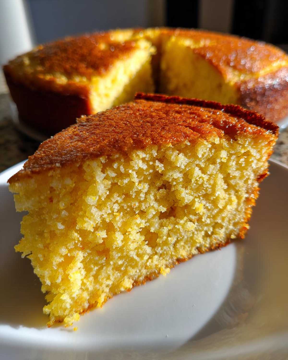 Skillet Honey Cornbread - detail 4