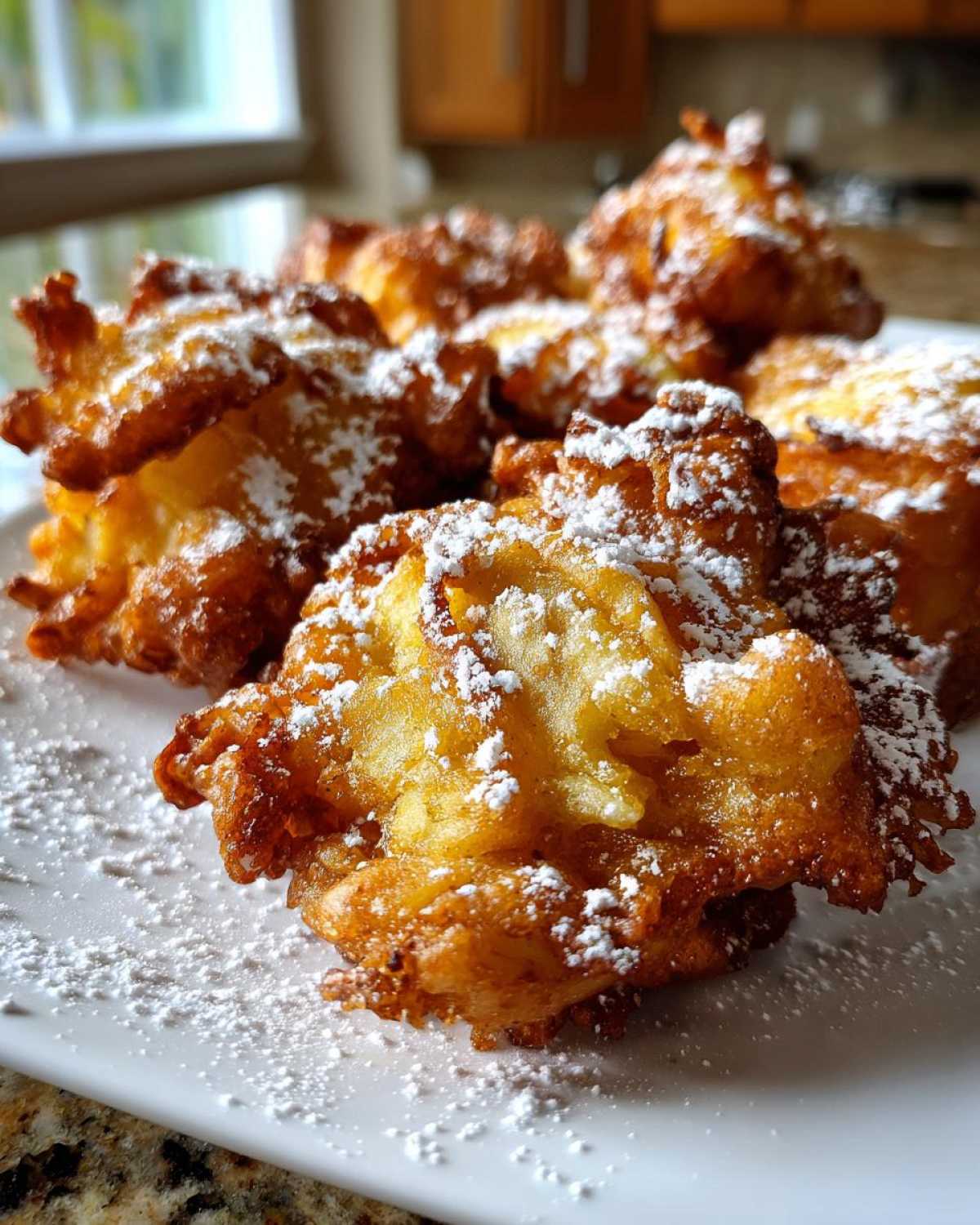 Cardamom Apple Fritters - detail 1