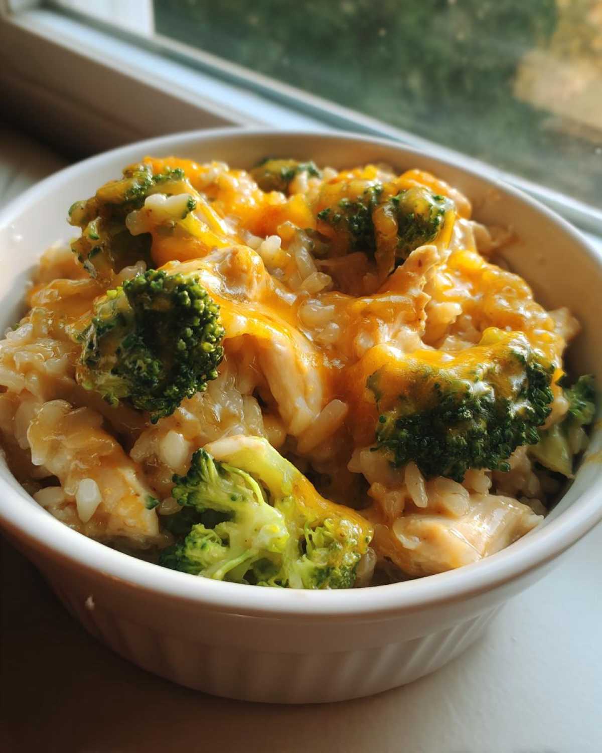 Slow Cooker Chicken Broccoli Rice Casserole - detail 4
