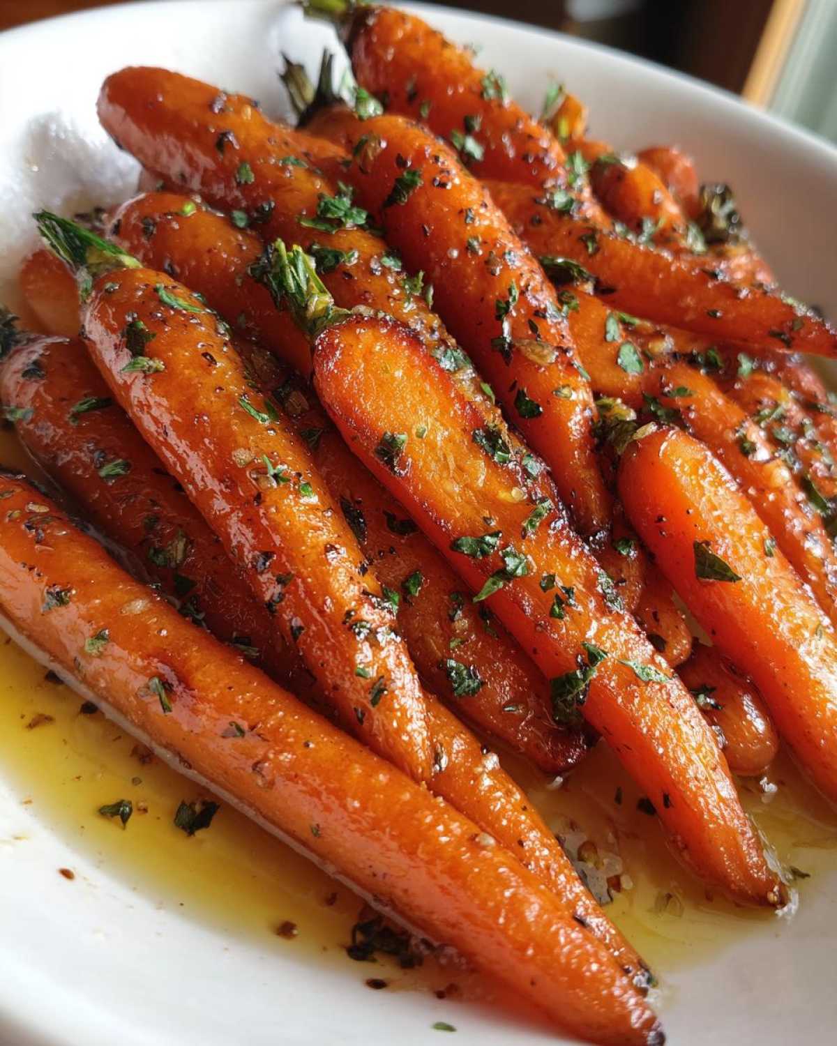 Maple Dijon Glazed Carrots - detail 3