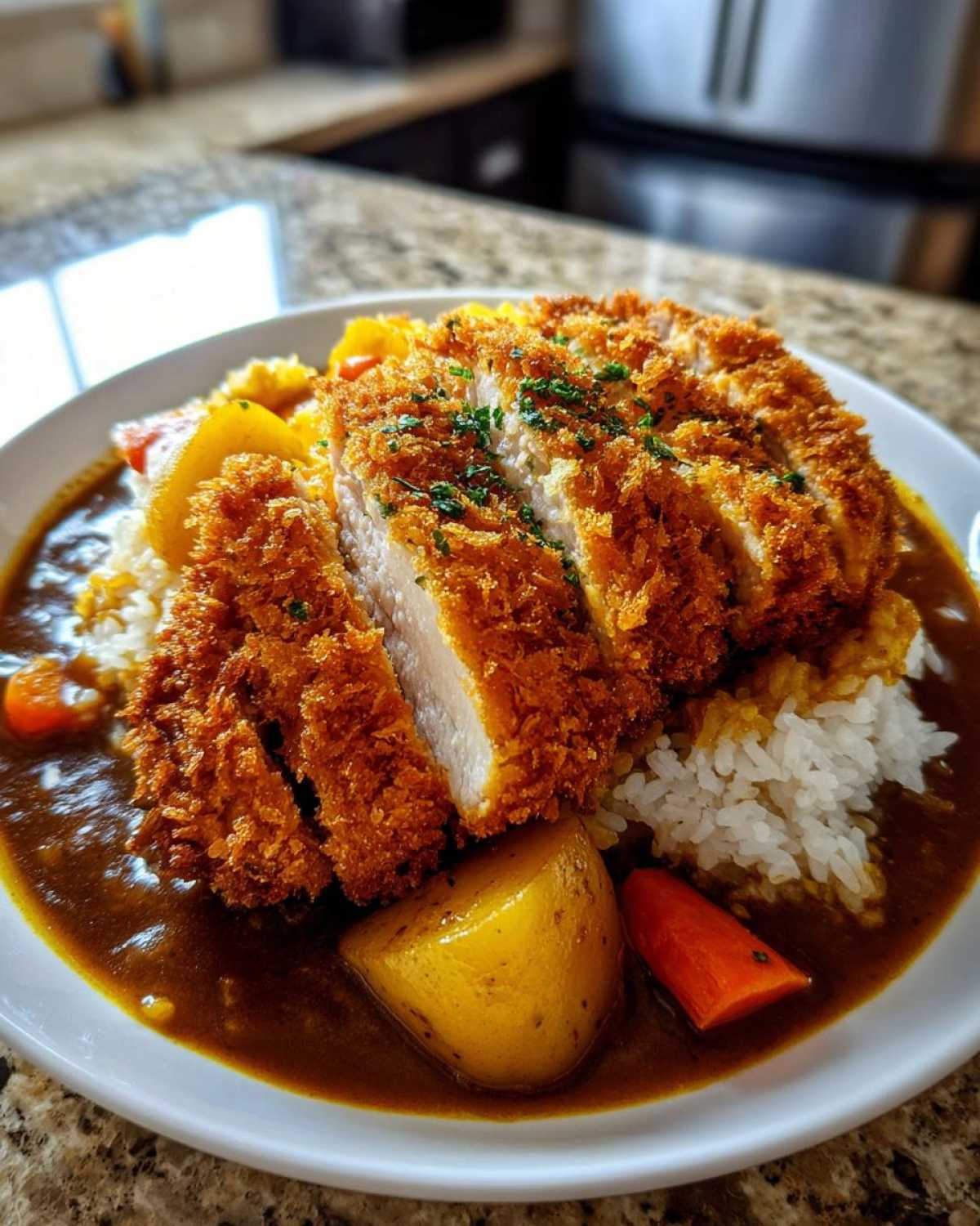 Katsu Curry (Japanese Curry Rice) - detail 2