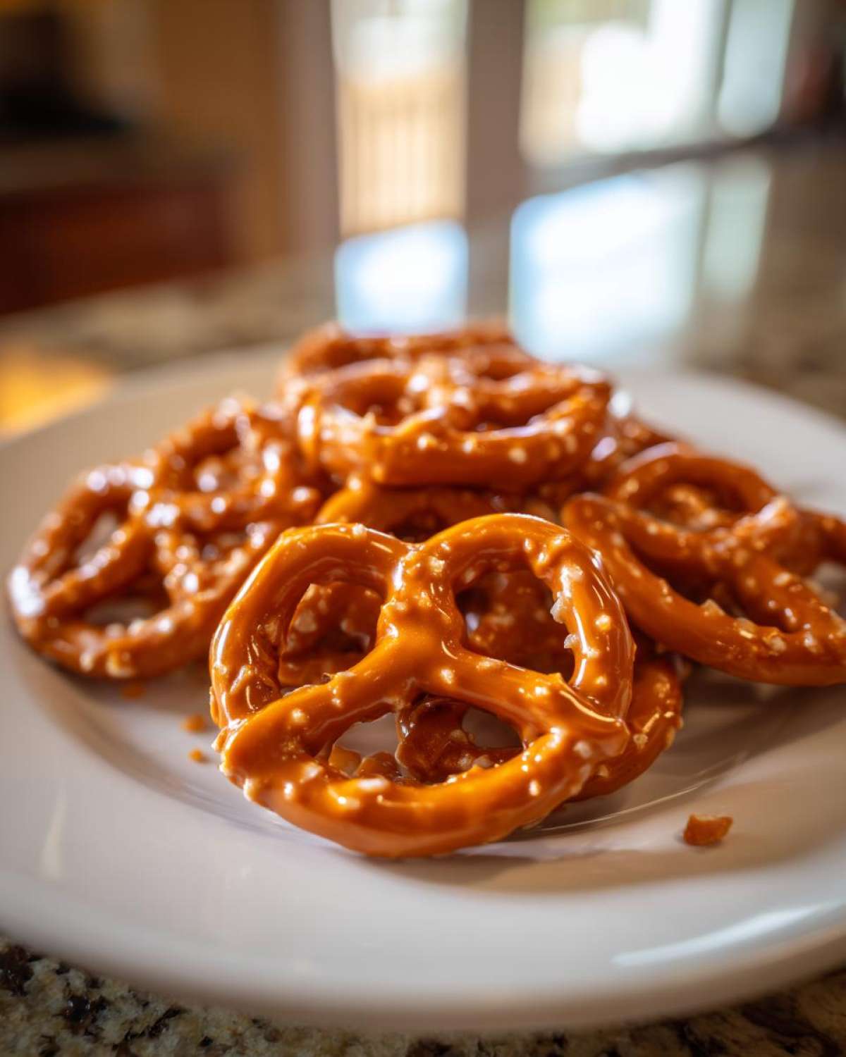 White Chocolate Pumpkin Spice Pretzels - detail 3