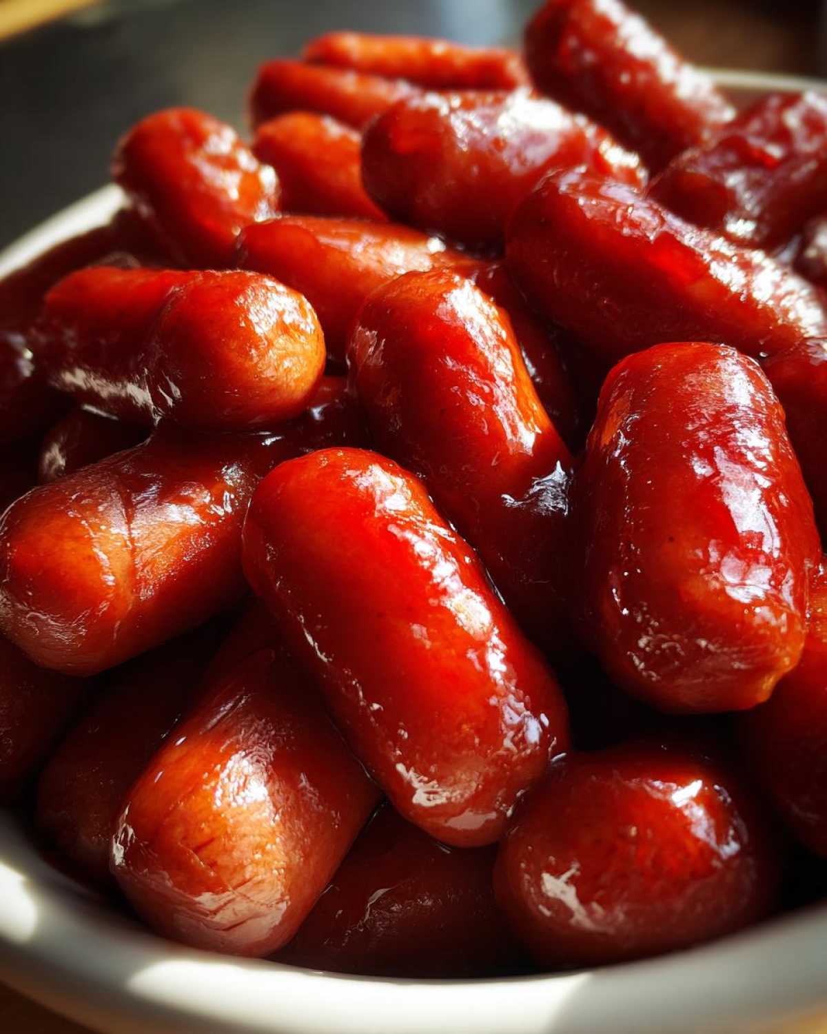 Slow Cooker Little Smokies (Beanie Weenies) - detail 4