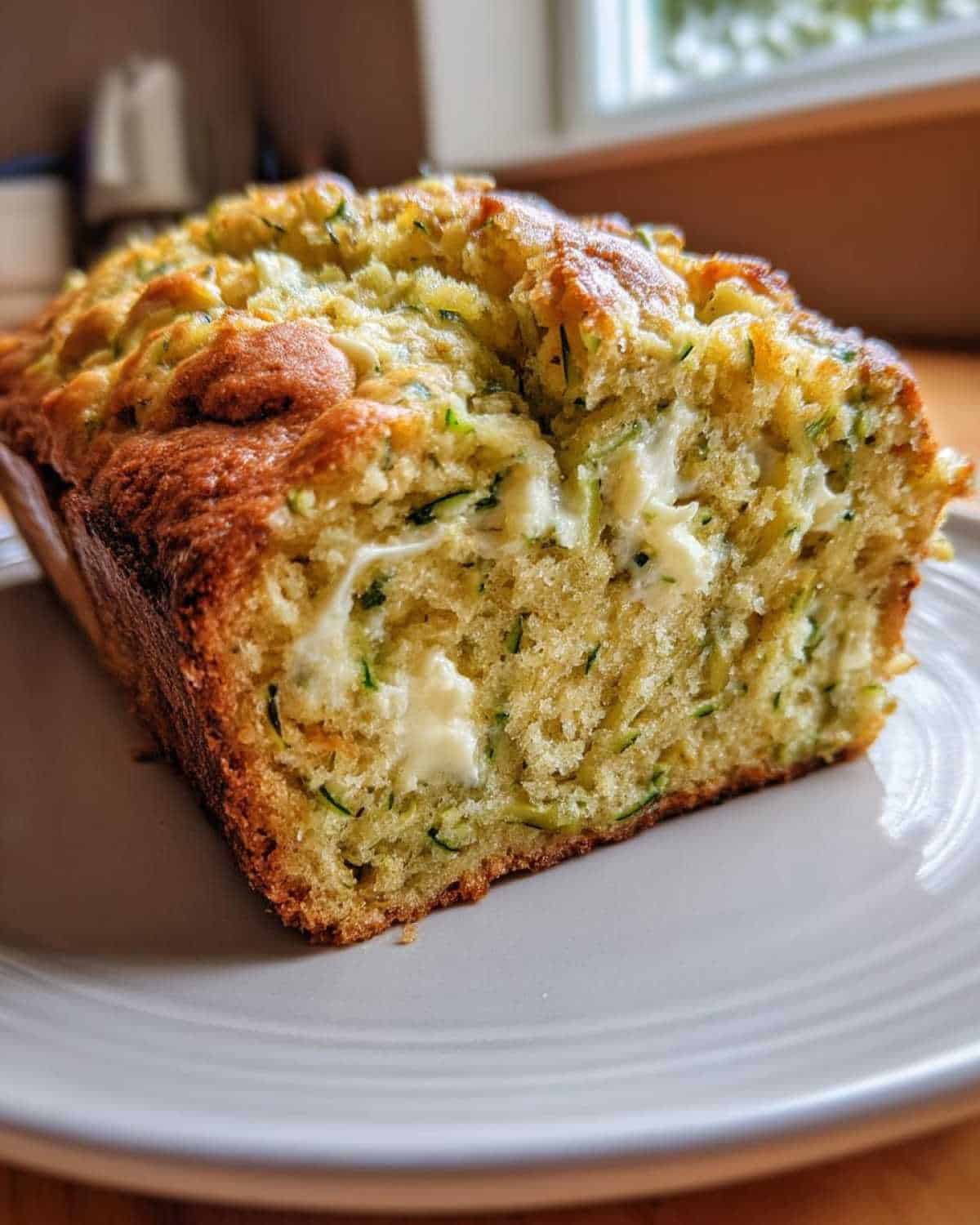 Zucchini Bread with Cream Cheese Swirl - detail 3