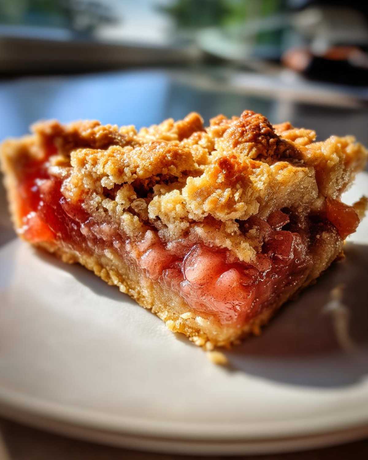 Irresistible Rhubarb Crisp Recipe - detail 1