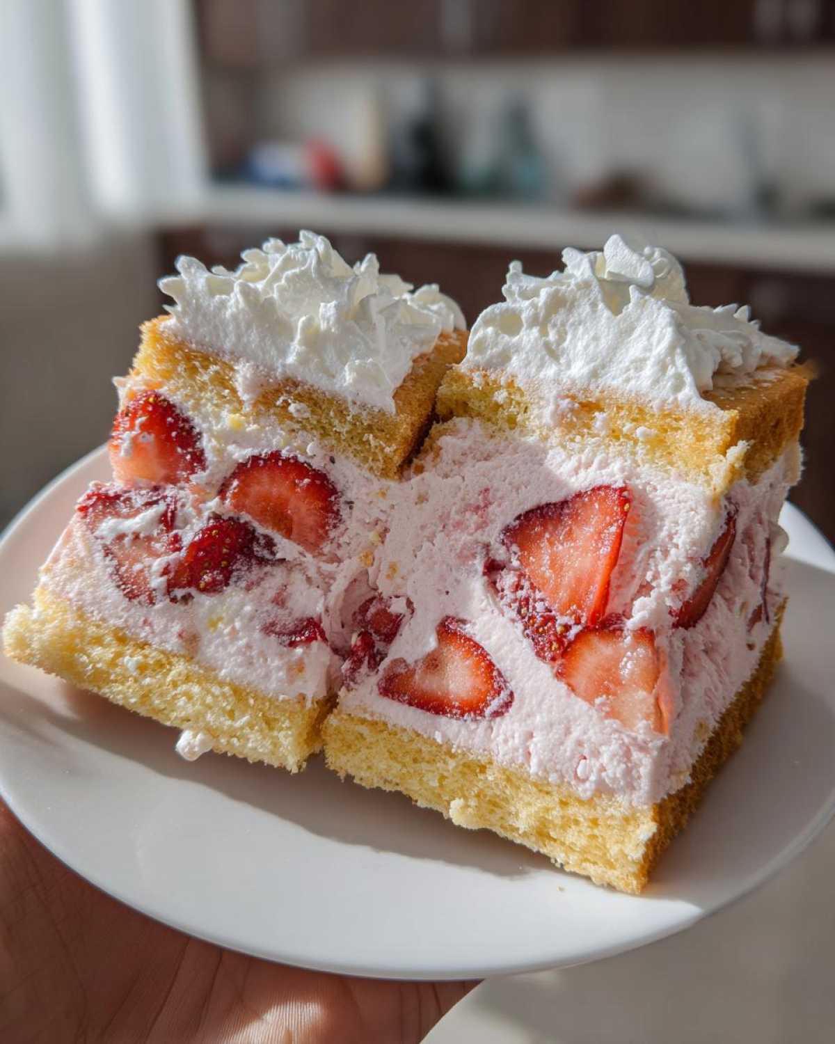 Strawberry Shortcake Ice Cream Sandwiches - detail 3