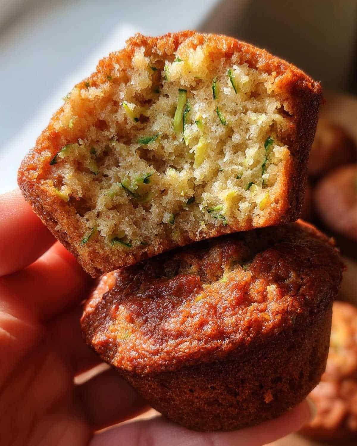 Ultimate Moist Zucchini Muffins - detail 3