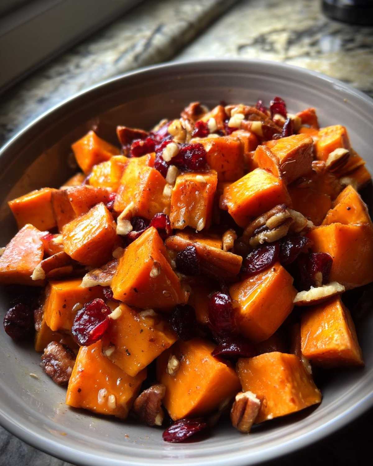 sweet potato salad - detail 2