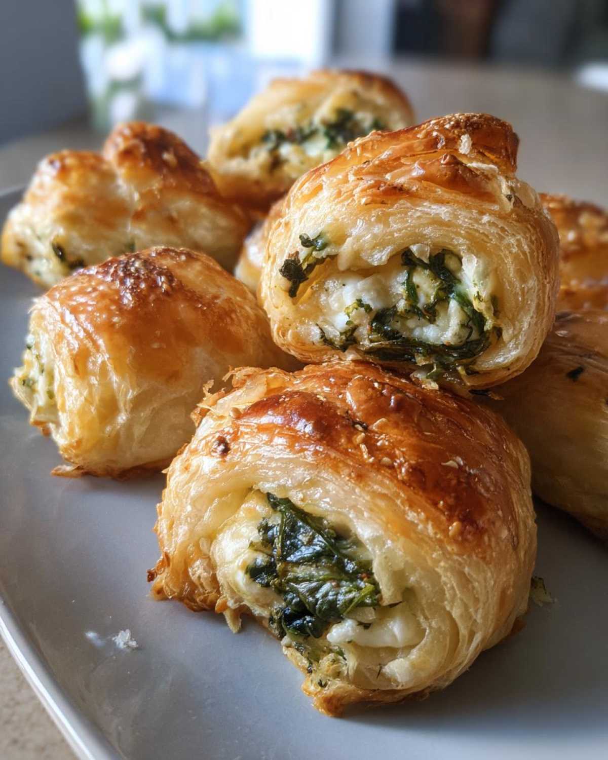 Spinach & Feta Puff Pastry Bites - detail 1