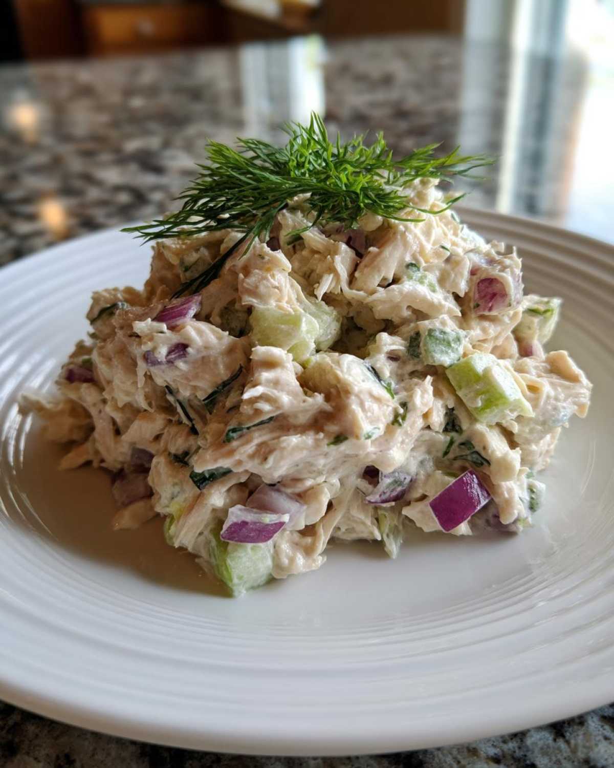 Simple Chicken Salad Recipe (Rotisserie shortcut ok) - detail 2