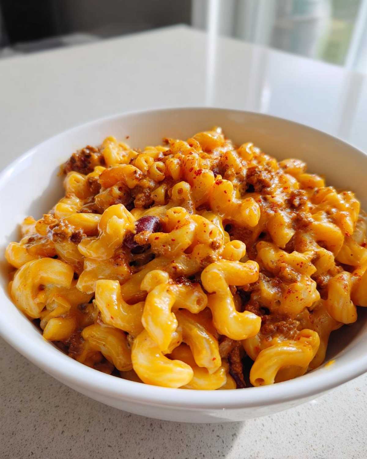 Chili Mac and Cheese - detail 2