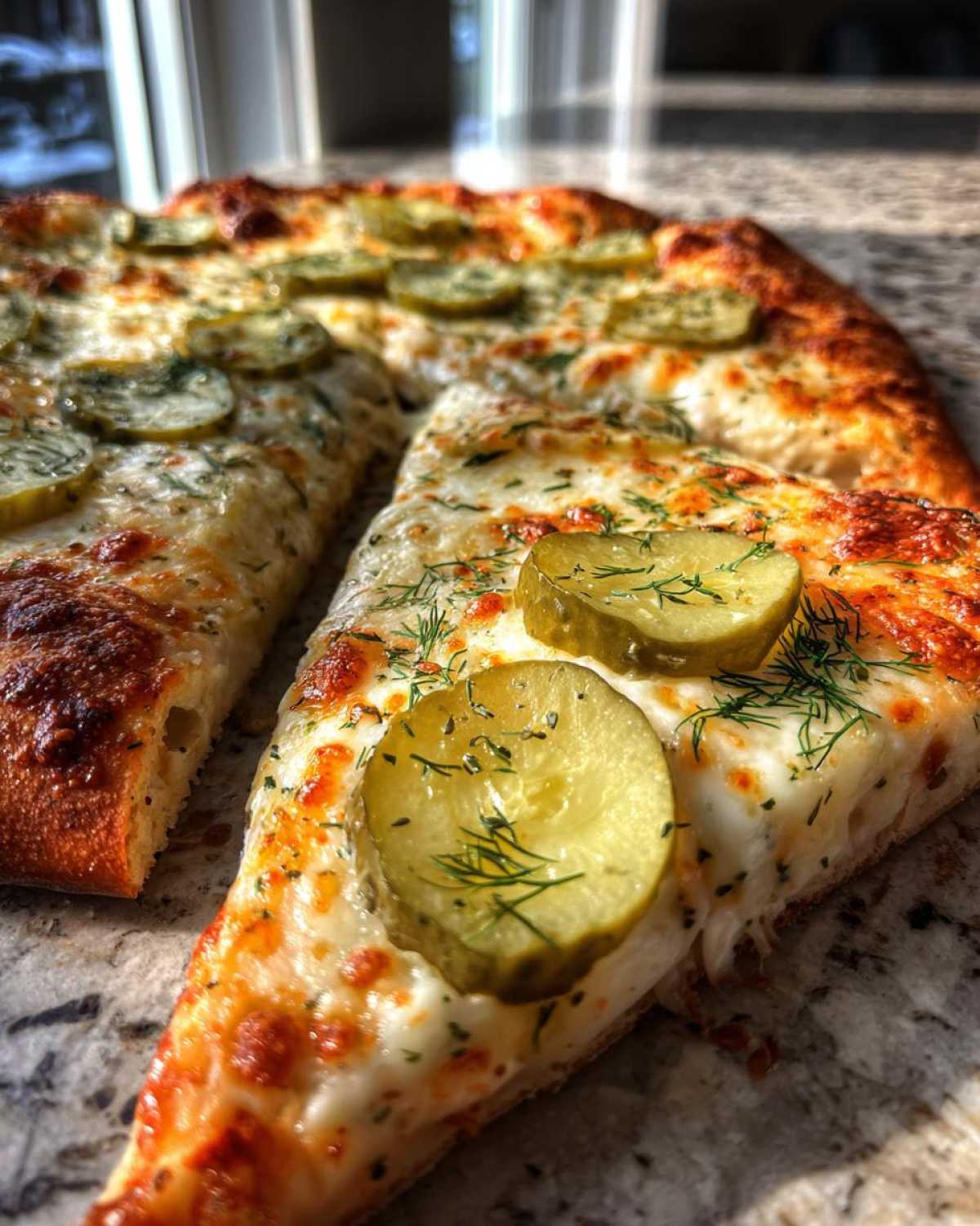 Dill Pickle Pizza - detail 4