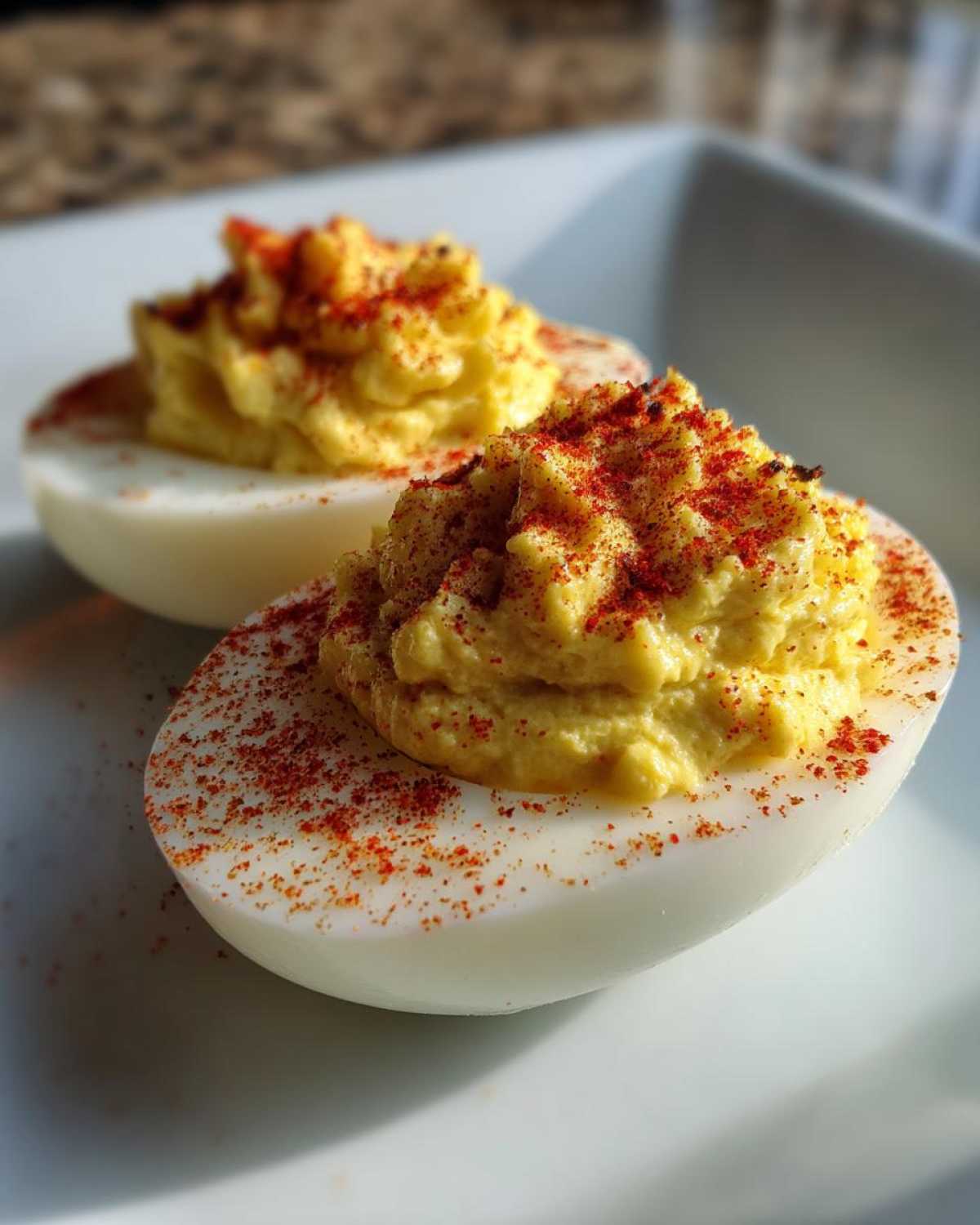 Traditional Deviled Eggs (Perfectly Creamy) - detail 4