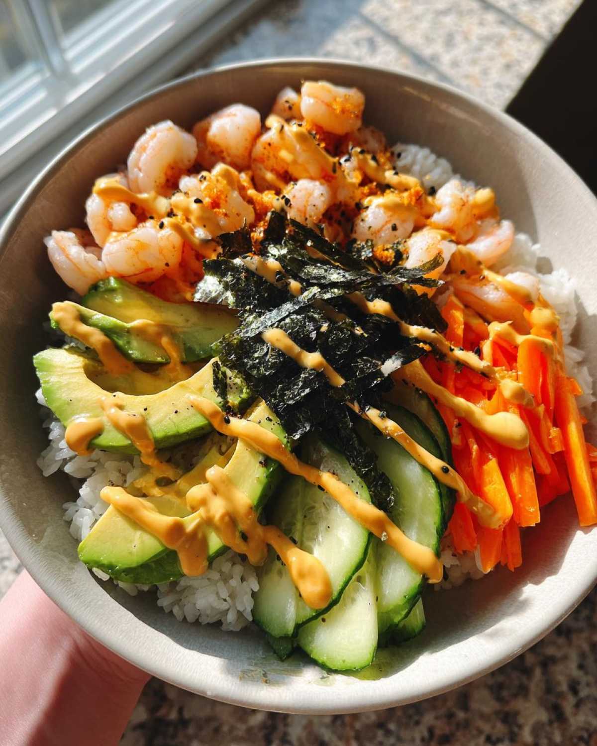 Deconstructed Sushi Bowl - detail 1