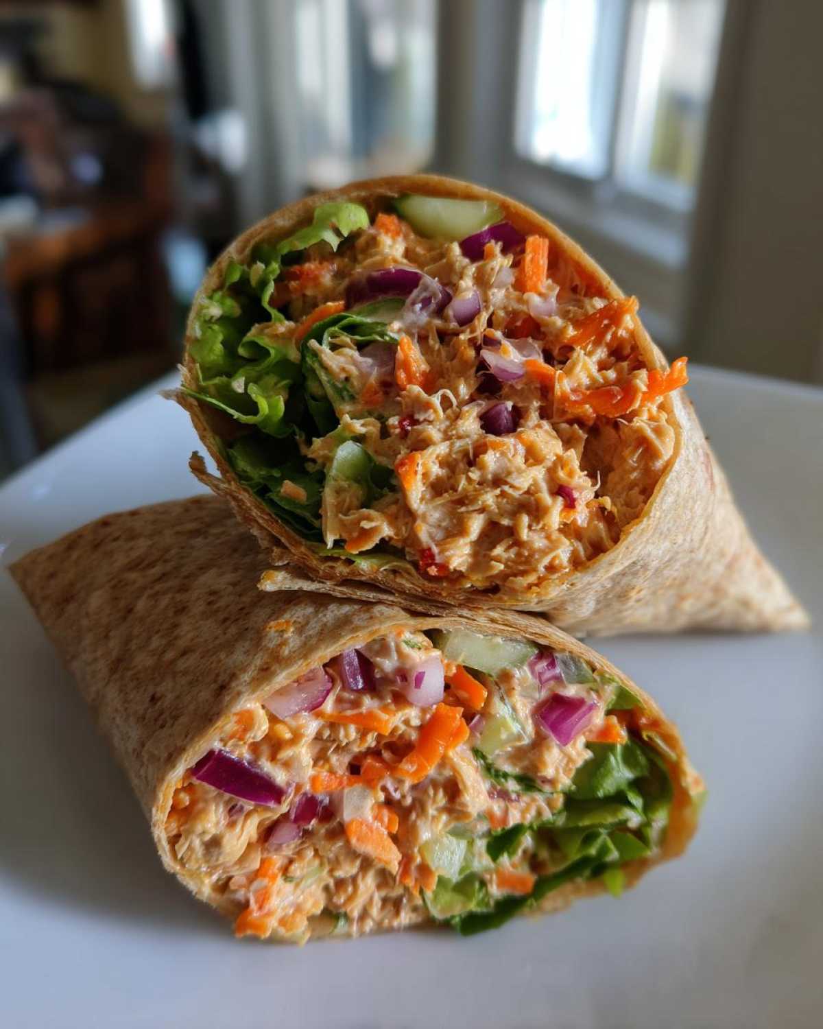 Spicy tuna wrap - detail 3