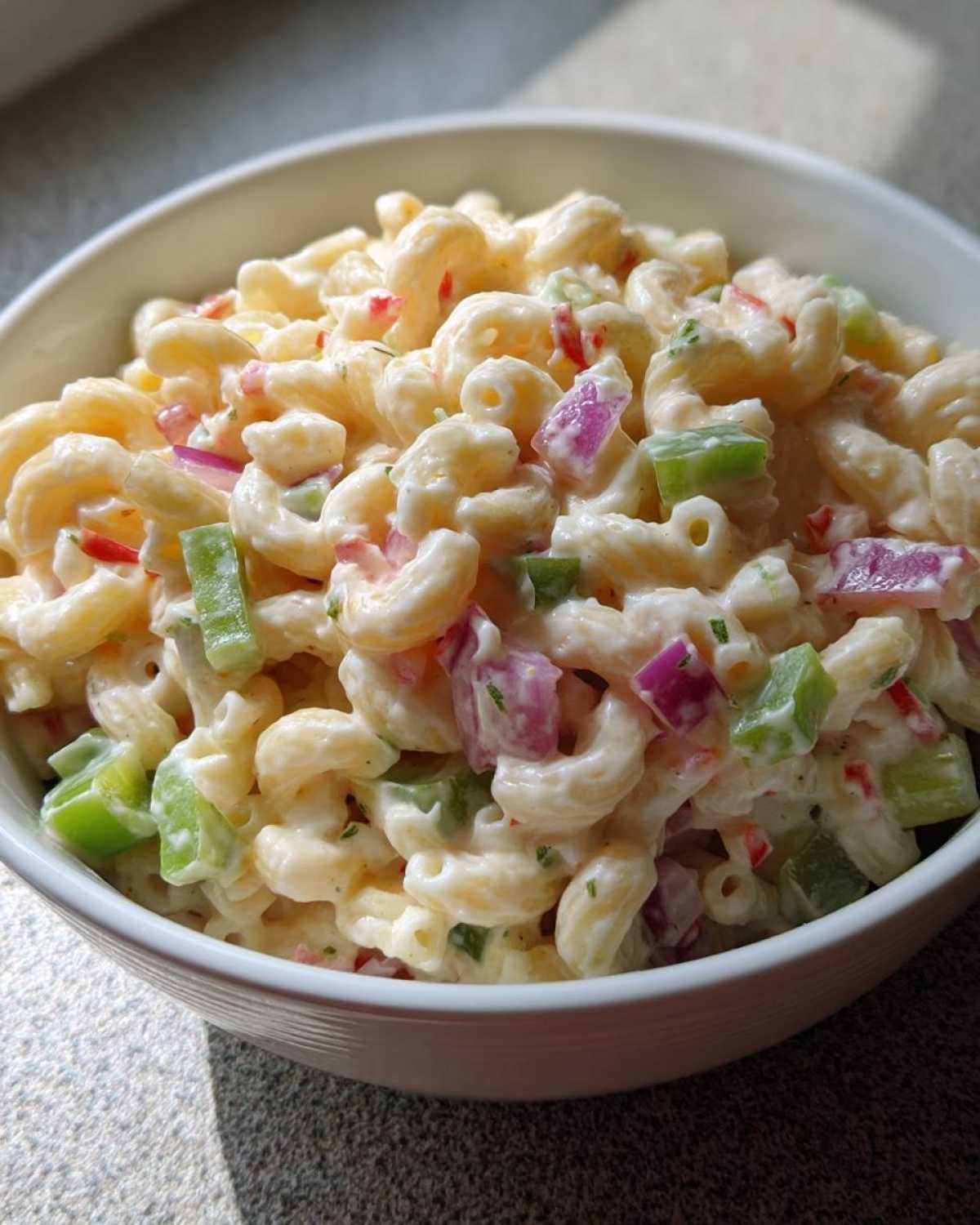 Classic Macaroni Salad (Potluck Style) - detail 4