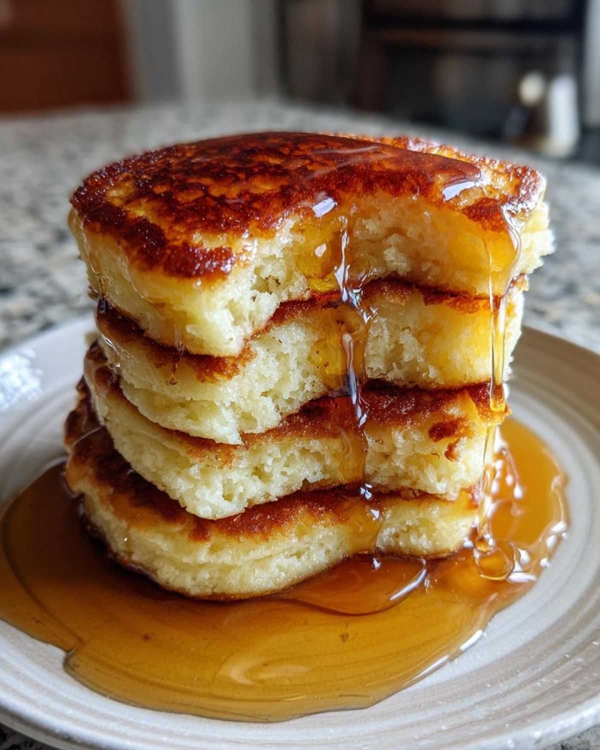 Maple Soufflé Pancakes - detail 2