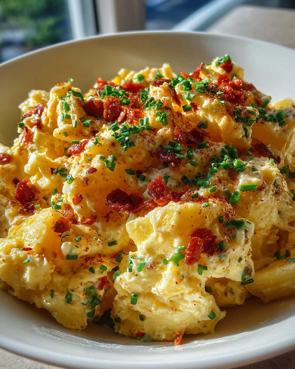 Low carb potato salad - detail 4