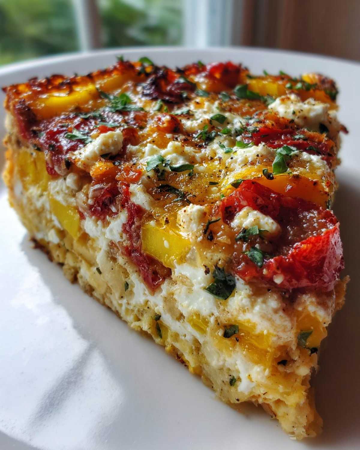 Mediterranean squash casserole - detail 3