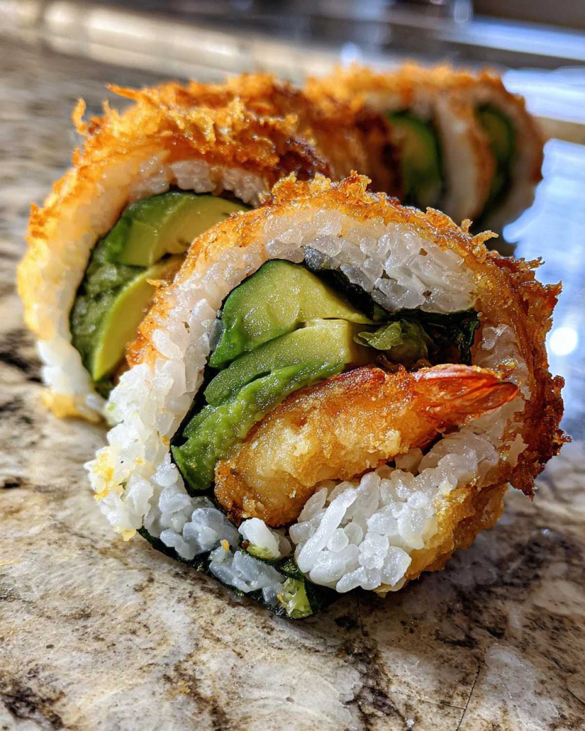 Shrimp Tempura Sushi Roll - detail 4