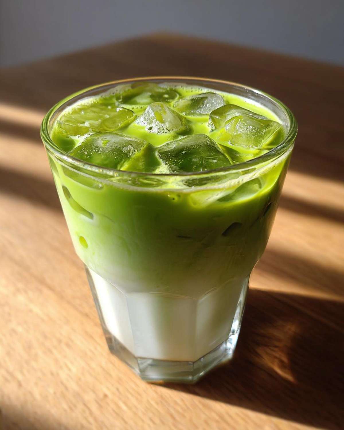 Creamy Iced Matcha Latte - detail 2