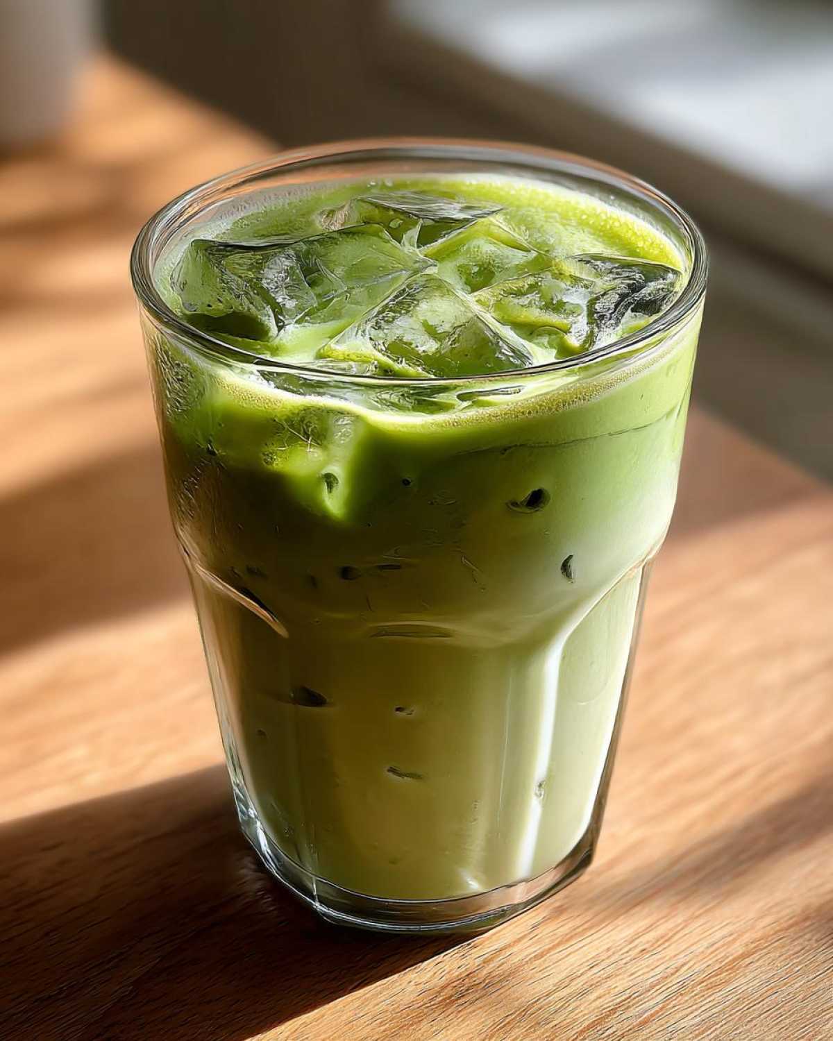 Creamy Iced Matcha Latte - detail 1