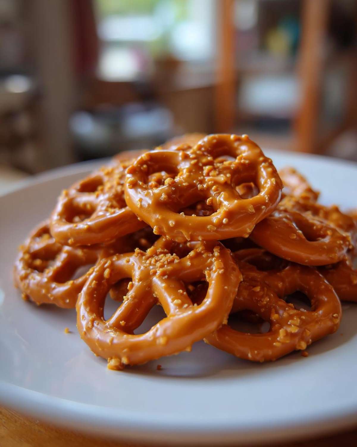 White Chocolate Pumpkin Spice Pretzels - detail 3