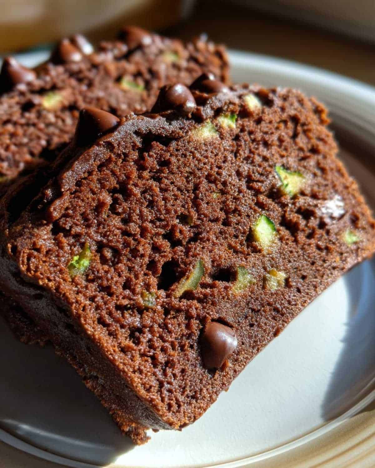 Chocolate Zucchini Banana Bread - detail 2