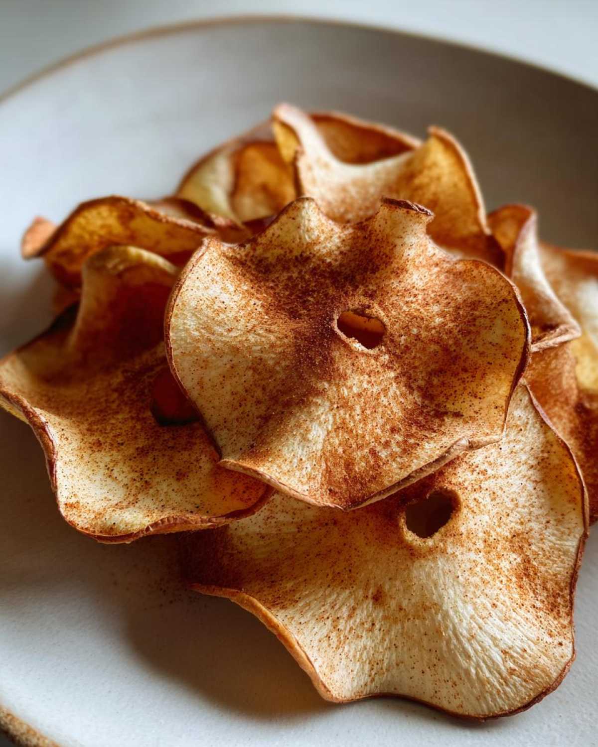 Baked Cinnamon Apple Chips - detail 2