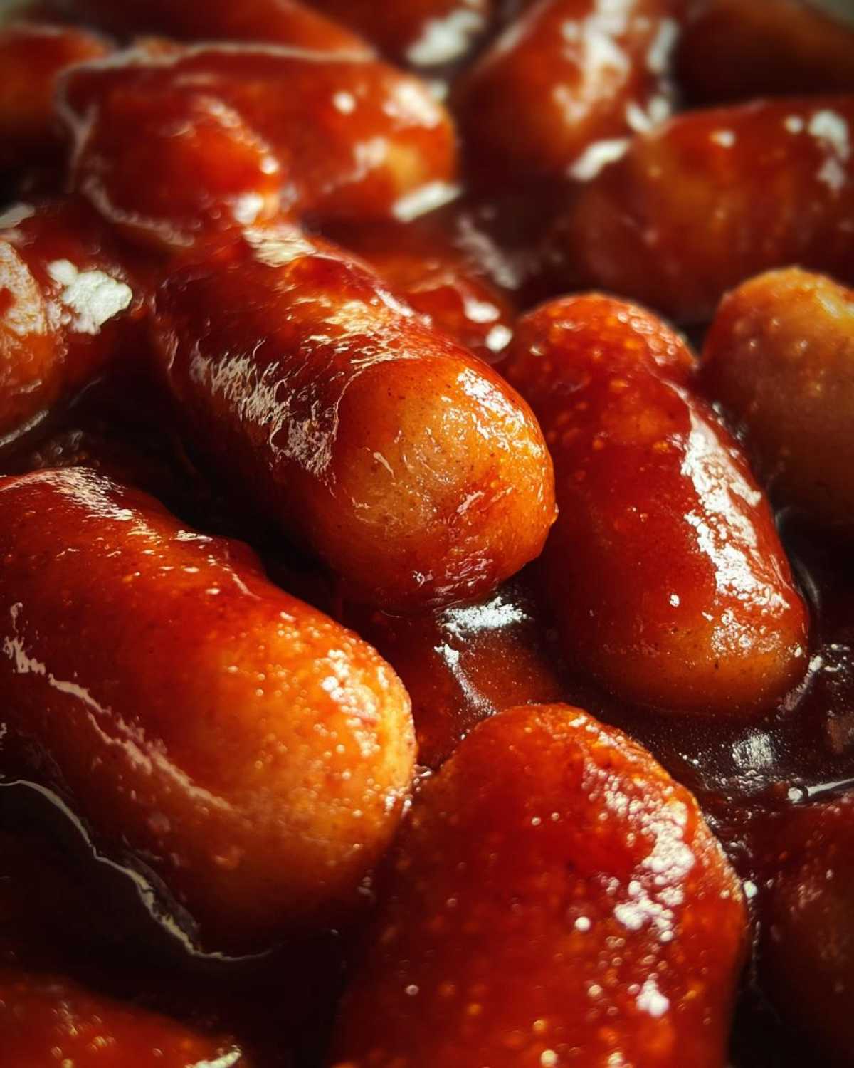 Slow Cooker Little Smokies (Beanie Weenies) - detail 3