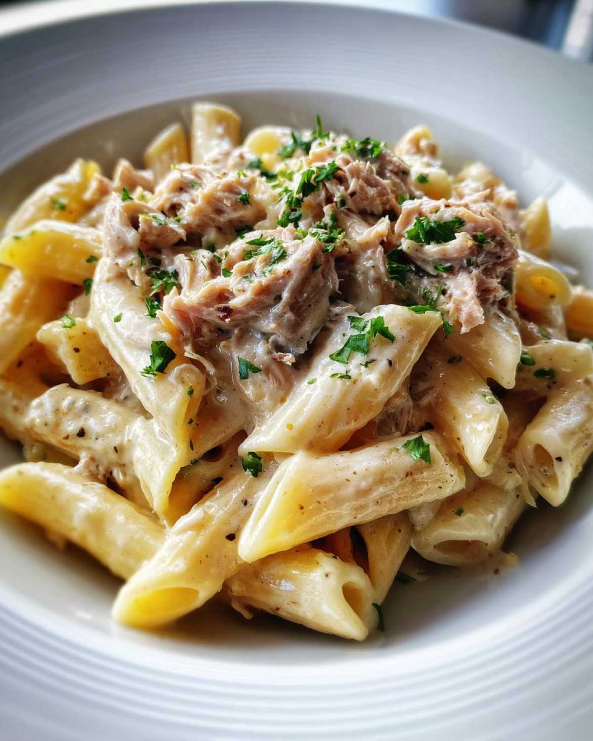 Creamy tuna pasta - detail 3