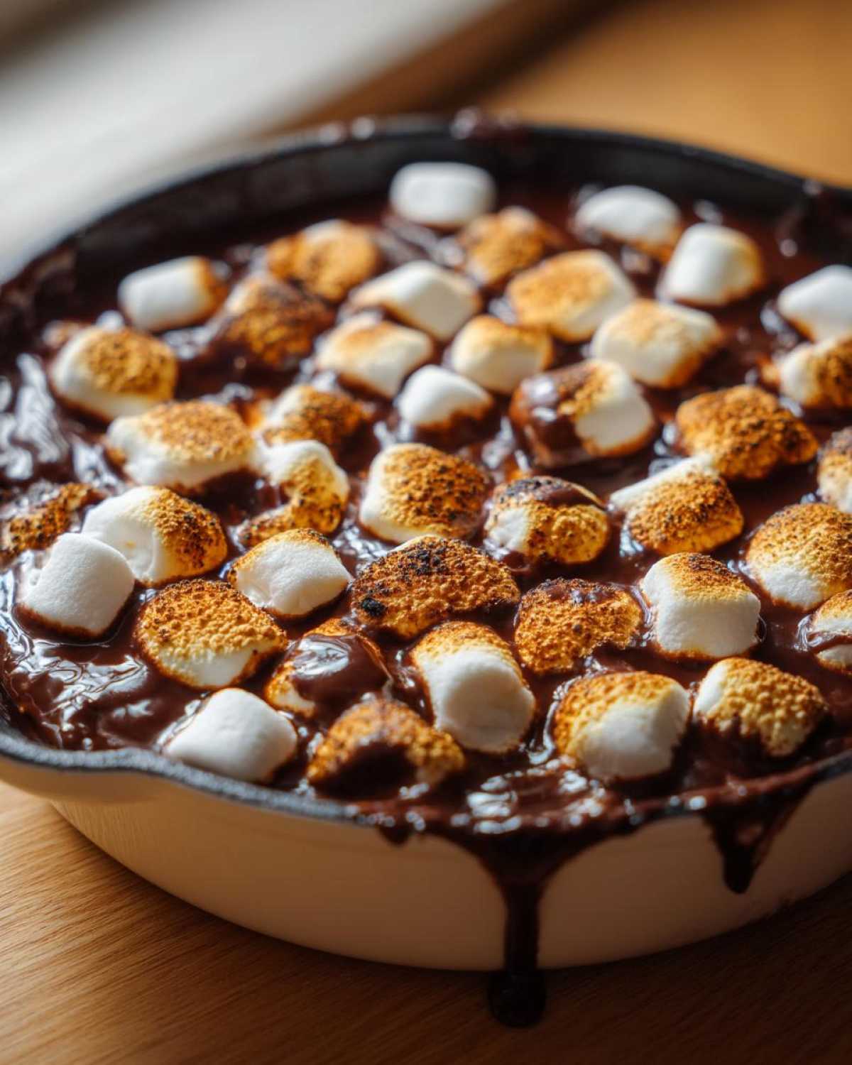 Ooey-Gooey S'mores Dip (Oven Baked) - detail 2