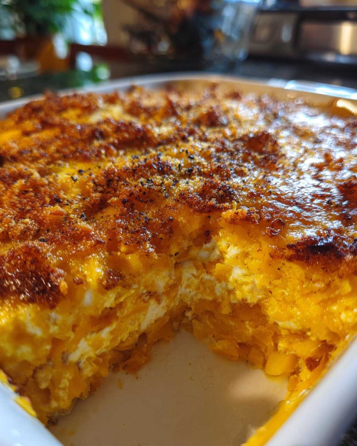 Twice-baked squash casserole - detail 2