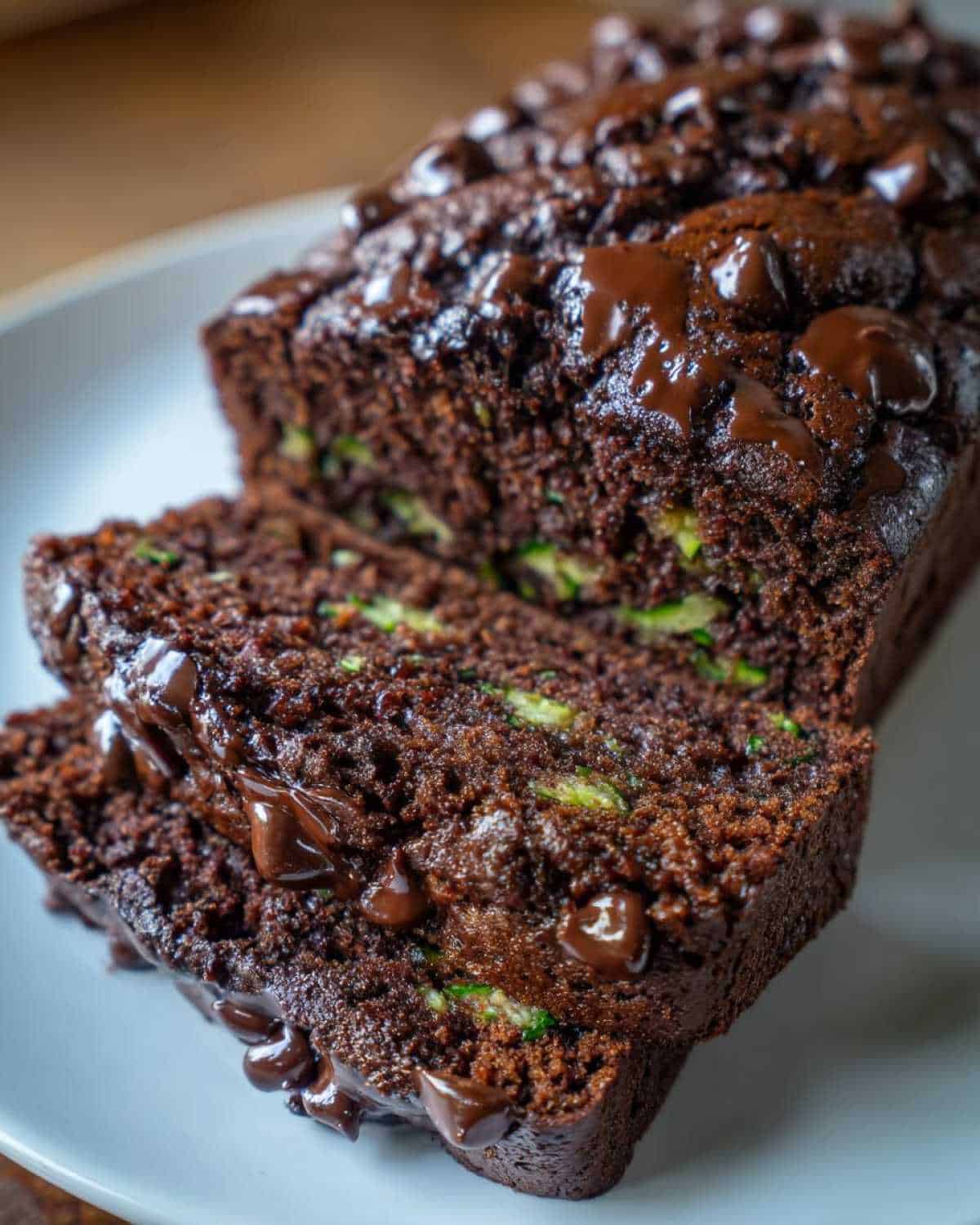 Decadent Double Chocolate Zucchini Bread - detail 3