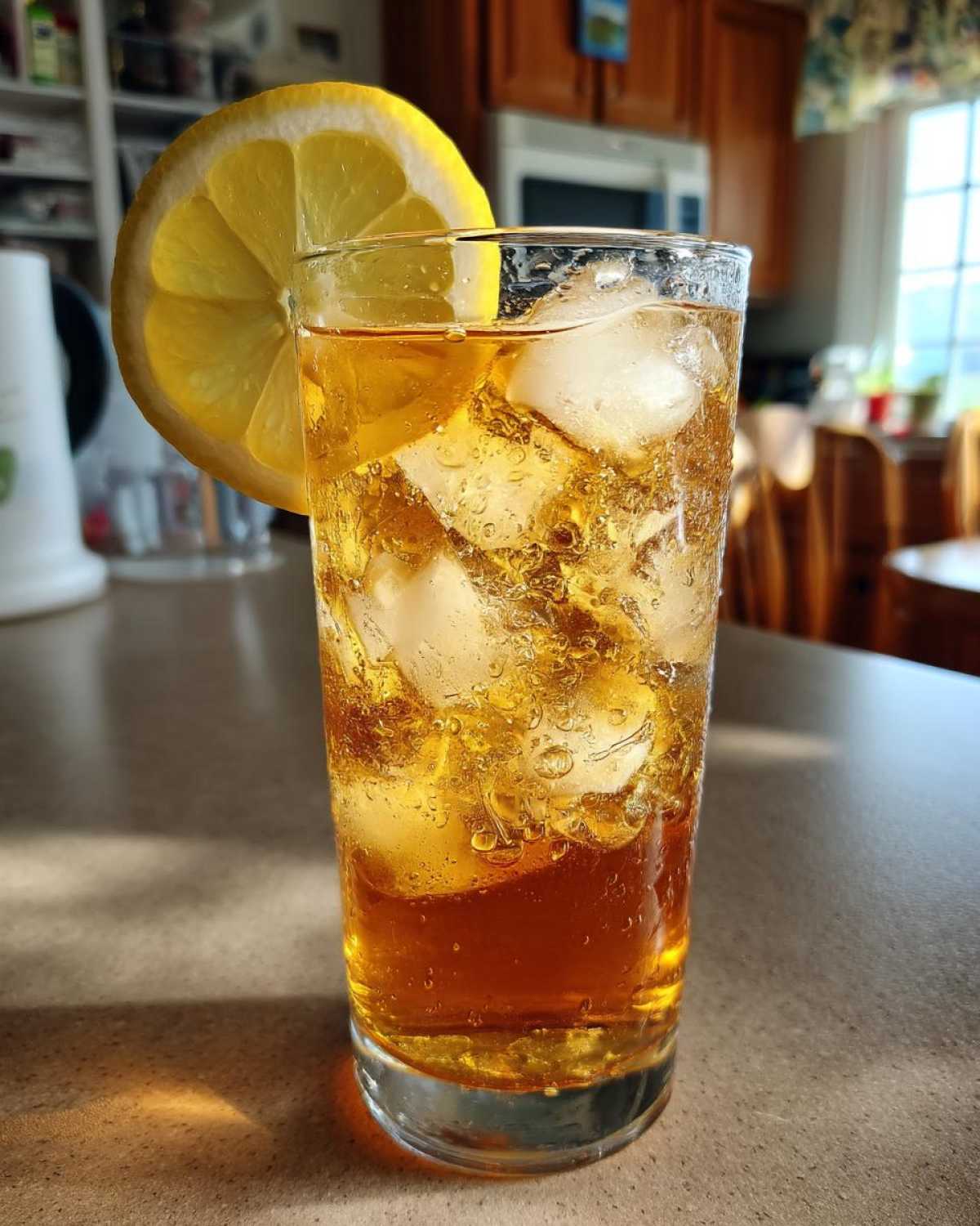 Refreshing Arnold Palmer Drink (Half Iced Tea, Half Lemonade) - detail 3