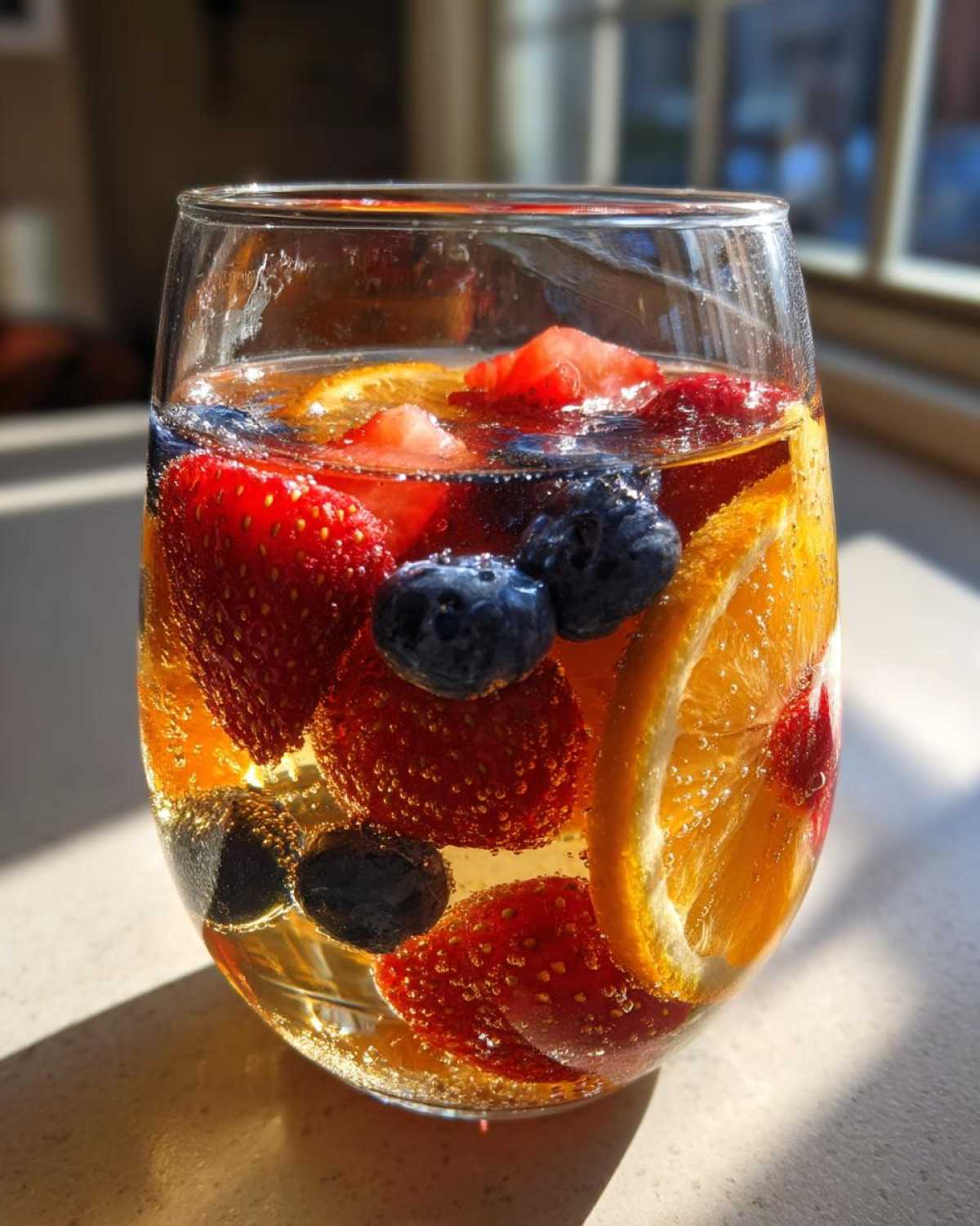 Summer Berry White Wine Sangria - detail 1