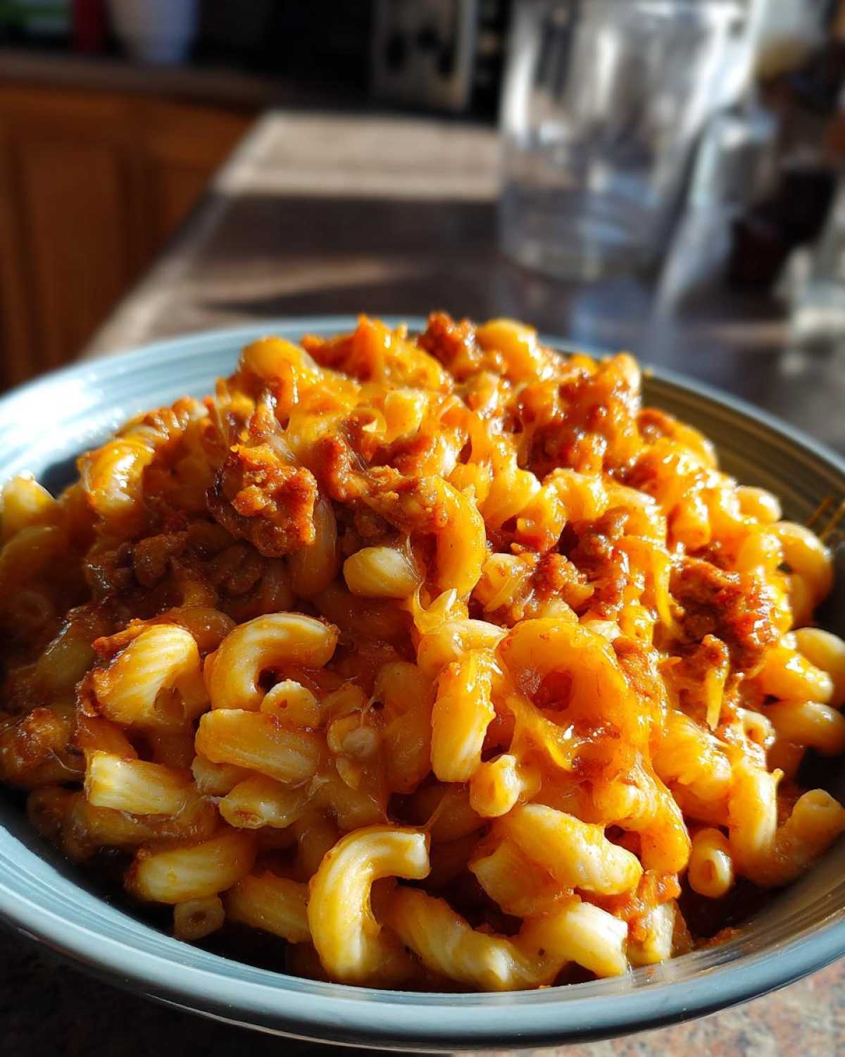Chili Mac and Cheese - detail 1
