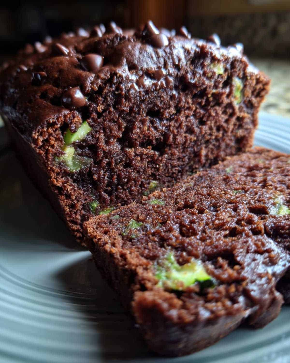 Chocolate Zucchini Banana Bread - detail 3
